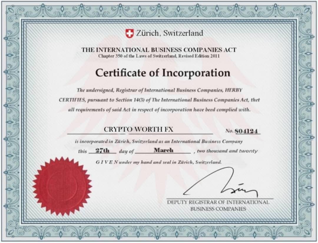 crypto trading certificate